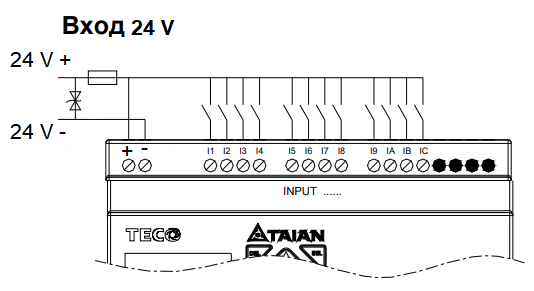 St6 10v2m схема подключения